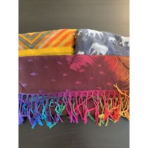 Long Fashion Scarves Women's Scarves Accessories Lot of 3 Clothing Accessories